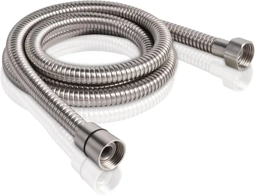 Miniatura 10 de PHASAT Manguera de ducha, reemplazo de manguera de ducha extra larga de 138 pulgadas, manguera de cabezal de ducha de acero inoxidable 304, Níquel