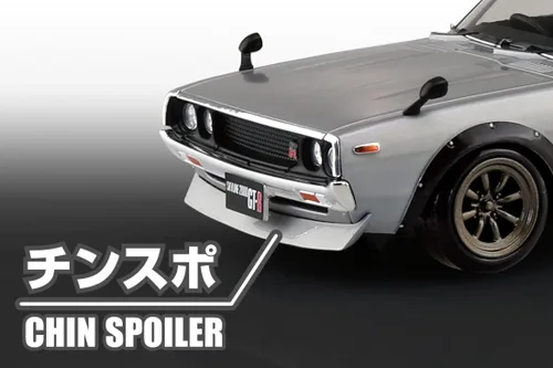 Miniatura 8 de Aoshima Nissan C110 Skyline GT-R Custom Silver 1:32 Kit de modelo a escala 1:32
