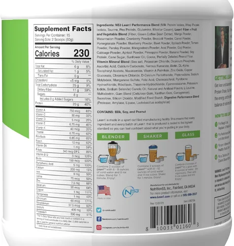 Miniatura 6 de Suplemento Nutrition 53 para reemplazar la comida y quemar grasas, 1, 1