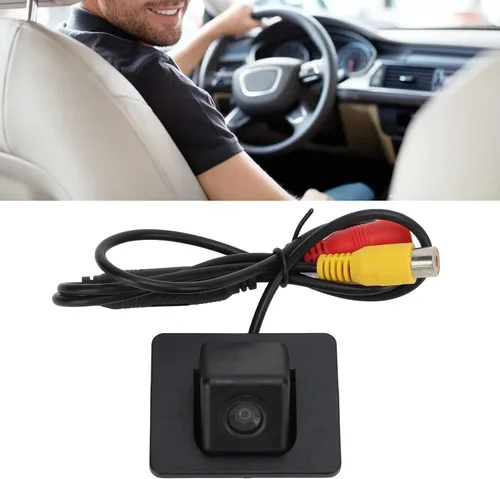 Miniatura 4 de Cámara CCD de respaldo para 3 Axela 2013?2019, ABS Cámara CCD de visión trasera de coche 170 ° Gran angular IP67 Reemplazo