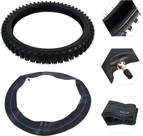 Miniatura 8 de Juego de ruedas y tubos delanteros 70/100 de 19 pulgadas para motocross Dirt Pit Bike Motocross TTR125 CRF150 DRZ125 XR100 KX100, repuesto directo