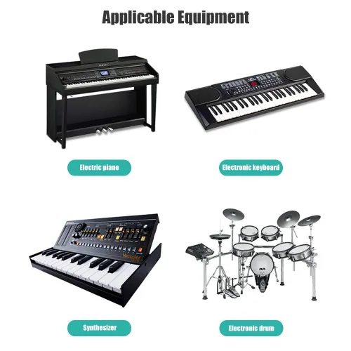 Miniatura 3 de Ancable Cable controlador MIDI USB B de 3 pies para interfaz de audio, piano, teclado, mezclador, altavoz, instrumento, micrófono, cable USB A a B