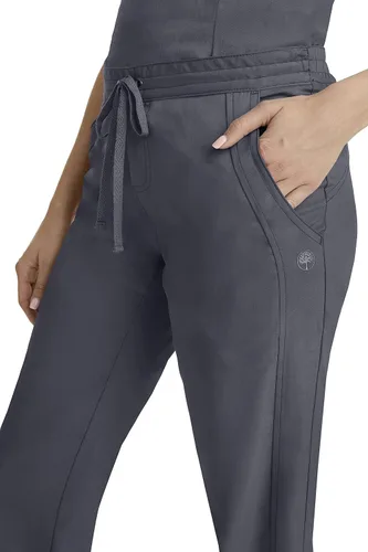Miniatura 4 de Healing Hands Pantalón de hospital de etiqueta púrpura para mujeres modelo Taylor 9095 2 con cordón y 2 bolsillos