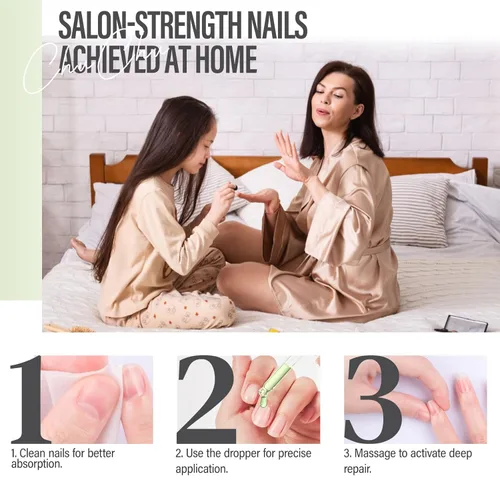 Miniatura 6 de CHUCHU Fortalecedor de aceite para cutículas de uñas, tratamiento hidratante de reparación de aroma de aloe vera, jojoba natural vitamina B y E