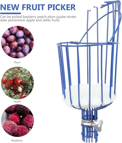 Miniatura 2 de 1 herramienta multifuncional para cosechadora de frutas ligera con diseño desmontable para Apple eficiente para trabajadores de huertos