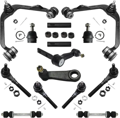 Miniatura 37 de Detroit Axle - Kit de suspensión frontal de 16 piezas para RWD Chrysler 300 Dodge Charger Challenger Magnum 6 brazos de control con rótulas 2