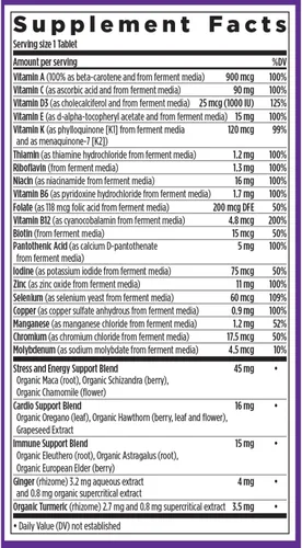 Miniatura 6 de New Chapter Multivitamínico para hombres, B6, B12 extra, D3, vitamina C y zinc, para el sistema inmunológico, el corazón, la energía celular
