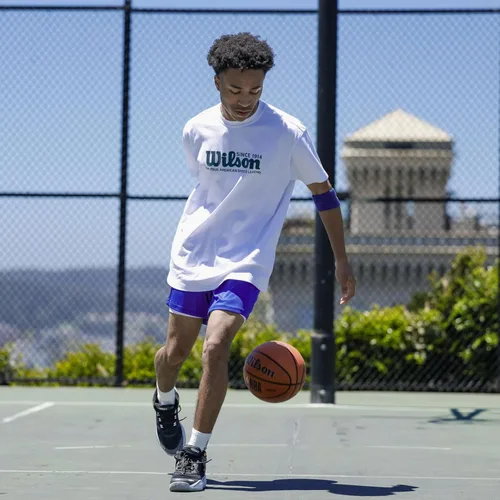 Miniatura 8 de Wilson NBA Forge Baloncesto para Interiores/Exteriores - Marrón, Talla 6-28.5
