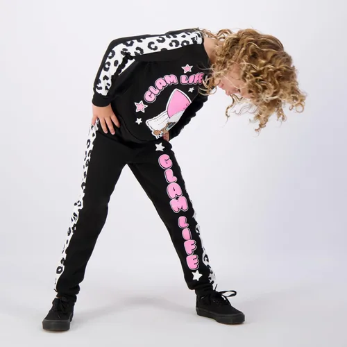 Miniatura 8 de LOL Surprise Dolls - Conjunto deportivo para niñas pequeñas y grandes, color rosa y negro