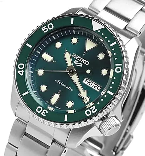 Miniatura 4 de Seiko 5 Sports Automatic SRPD61K1 Reloj de acero para hombre plateado Automático