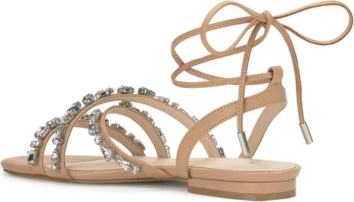 Miniatura 6 de Jessica Simpson Women's Rabenie Lace Up Sandal Flat