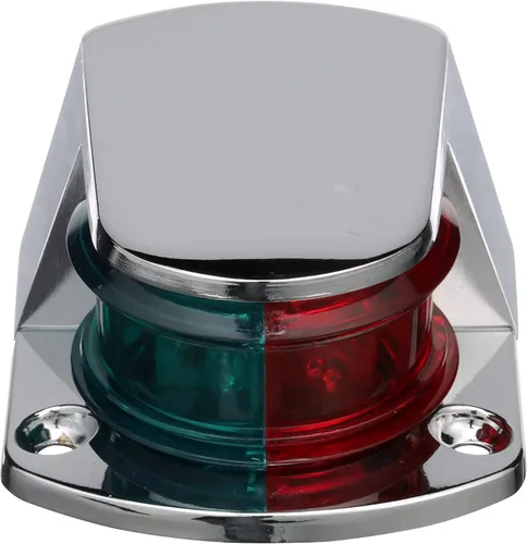 SEACHOICE Luz de arco LED, navegación marina, cromo bicolor, visibilidad de 1 milla para vela o lanchas motoras de menos de 39 pies