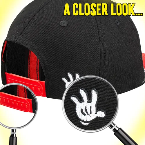 Miniatura 5 de Disney Gorra de béisbol de Mickey Mouse Comics tallas para jóvenes y adultos ajustable 100 algodón