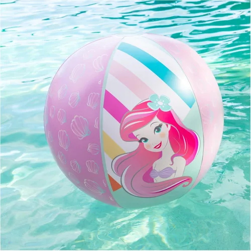 Miniatura 4 de Swimways Disney Princess Ariel - Pelota de playa gigante, juguetes de playa para niños y accesorios de piscina, juguetes de sirenita para niños de 5