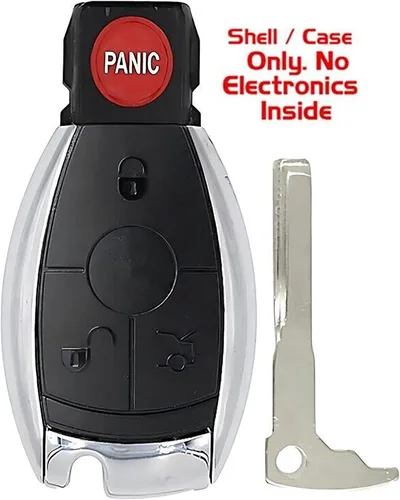 Miniatura 2 de 1 carcasa de repuesto para llavero remoto compatible con vehículos Mercedes Benz - MPN KR55WK49046-02 (sin electrónica ni chip en el interior)