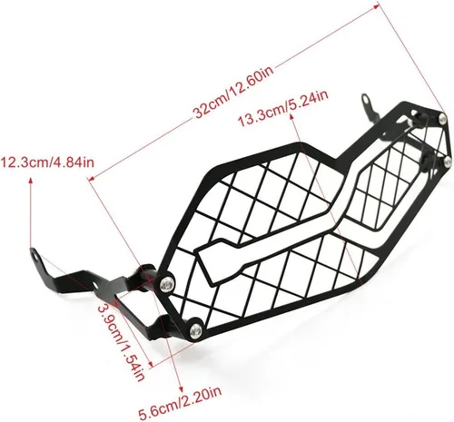 Miniatura 2 de Cubierta protectora de faros delanteros para BMW F850GS F750GS F 850 para GS F 750 para GS 2018-2023 motocicleta CNC faro protector de parrilla