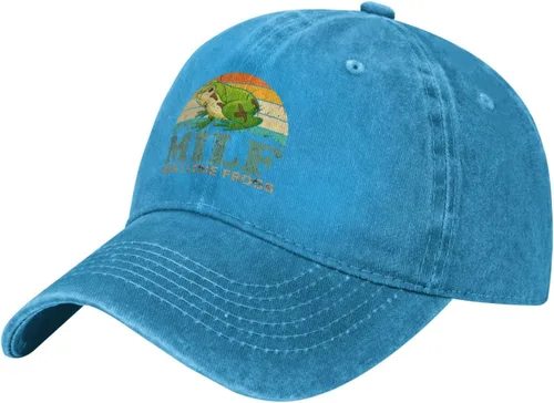 Miniatura 25 de Sombrero de ranas Hombre I Love Frogs Sombrero Hombres Gorra de béisbol Gorras ajustables