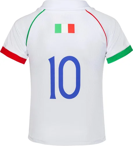 Miniatura 104 de Cnins Camisetas de entrenamiento de fútbol para niños de 2 a 14 años, trajes de práctica para niños y niñas con colores del equipo nacional