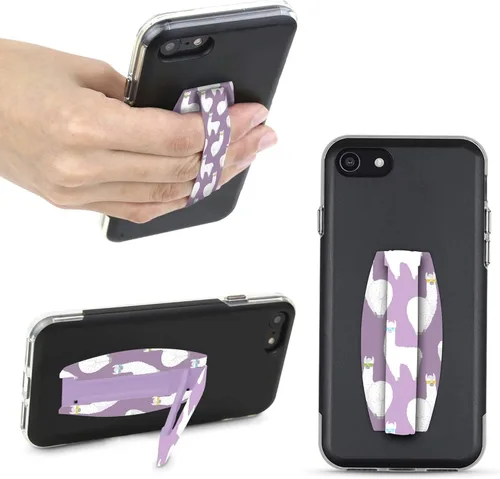 Miniatura 14 de Gear Beast Agarre universal para teléfono celular, soporte elástico ultra delgado para dedos y soporte para teléfono