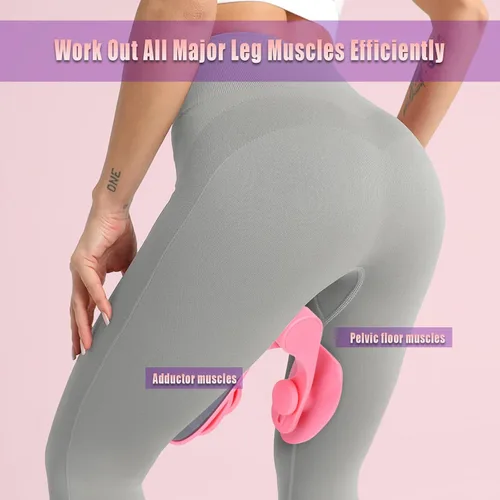 Miniatura 2 de Entrenador pélvico para mujeres y hombres – Ejercitador de cadera con resistencia de resorte ajustable, ejercitador Kegel tonificador para tu muslo