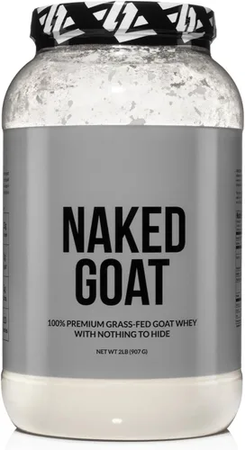 100 % polvo de suero desnaturalizado de proteína de leche de cabra alimentada con pasto., 1