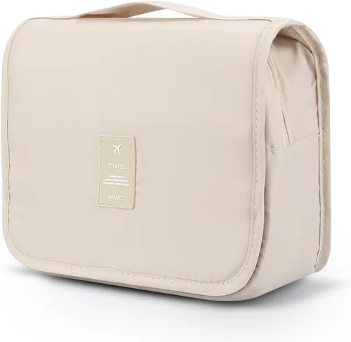 Bolsa de aseo colgante Mossio - Organizador de viaje grande para cosméticos y maquillaje para hombres y mujeres con gancho resistente