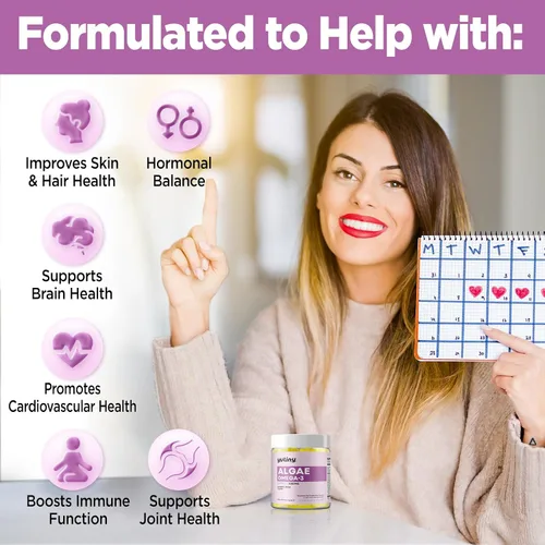 Miniatura 5 de Gomitas veganas con omega 3 de mio-inositol y D-Chiro Inositol para mujer