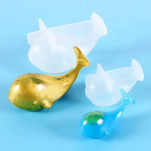 Miniatura 3 de Molde de silicona 3D, moldes de resina de ballena, moldes de vela de cera de soja, molde de jabón hecho a mano, molde de vela de aromaterapia