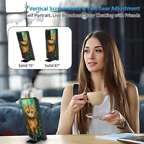 Miniatura 759 de Funda para Samsung Galaxy S22 Ultra 5G, Galaxy S22 Ultra con cubierta de cámara deslizante, funda resistente de doble capa con función atril Black