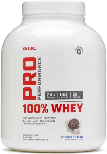 Miniatura 26 de GNC Pro Performance 100% proteína de suero en polvo Apoya el metabolismo saludable y la recuperación muscular magra Chocolate Supreme 12