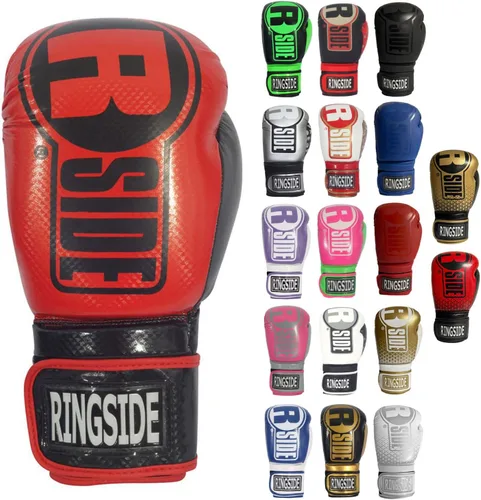 Miniatura 22 de Ringside Apex - Guantes de boxeo IMF-Tech con soporte seguro para la muñeca, guantes de boxeo sintéticos para hombres y mujeres