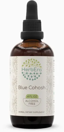 Miniatura 6 de HerbEra Blue Cohosh B60 - Extracto de hierbas sin alcohol, tintura de cohosh azul superconcentrado cultivado responsablemente