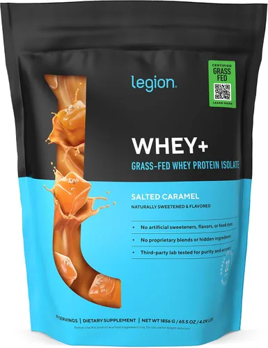 Miniatura 28 de LEGION Whey+ Proteína de Suero Aislado de Vacas Alimentadas con Pasto - Polvo de Proteína de Suero Aislado Bajo en Calorías, Sin OMG, Sin Azúcar