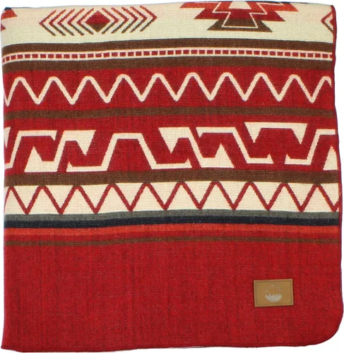 Miniatura 11 de Manta azteca inca, tamaño Queen, manta King Estilo bohemio navajo del suroeste de la India Funda nativa para campamento, ropa de cama, sofá