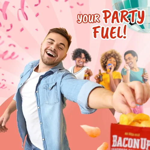 Miniatura 6 de Bacon Up By Rusty's Chips, Handmade Bacon Potato Chips, No Seed Oils, Gluten Free Snack Pack, No Preservatives, Non-GMO, 5 Ounces (5 Ounce