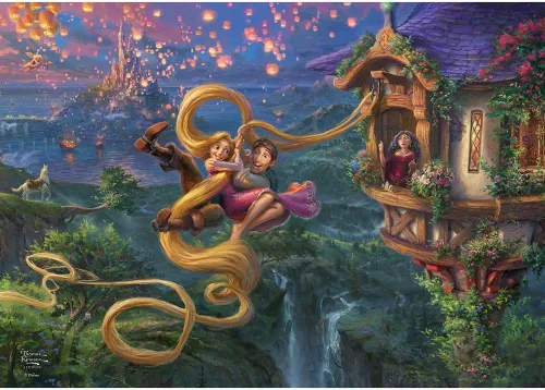 Miniatura 17 de MIGHTYPRINT Disney – La Bella Durmiente – Princesa Aurora y el Príncipe Felipe – Arte de pared duradero de 24 x 17 pulgadas – No hecho de papel