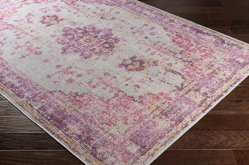 Miniatura 4 de Hauteloom Laureldale Alfombra de Área de Estilo Oriental Tradicional Desgastada y Desteñida para Sala de Estar - Estilo Granja de Medallón Vintage