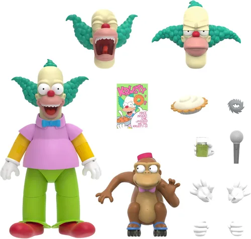 Miniatura 11 de Super7 Ultimates The Simpsons Bartman - Figura de acción de Los Simpson de 7 pulgadas con accesorios, colección clásica de programas de televisión
