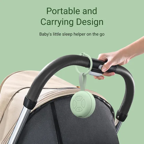 Miniatura 6 de Máquina de sonido portátil para bebés [ruido blanco para bebés, niños y adultos] [compatible con reproducción de audio Bluetooth]