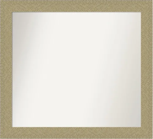Miniatura 66 de Amanti Art Espejo de pared personalizado no biselado (24.25 x 24.25 pulgadas), marco dorado de mosaico, varios tamaños personalizados, espejo
