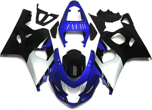 Miniatura 24 de Kit de carenado de plástico ABS para Suzuki 2004 2005 GSXR600 GSXR750 K4, carenados de inyección, kit de carrocería completa Rojo Negro