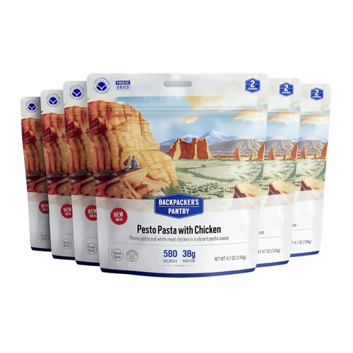 Miniatura 7 de Backpacker's Pantry Shepherd's - Estofado de papa con carne de res, 2 porciones por bolsa (6 unidades), alimentos liofilizados, 0.35 onzas
