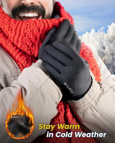Miniatura 3 de Winter Gloves for Men Women Cold Weather - Touchscreen Gloves for Running