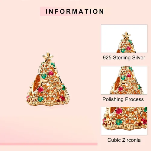 Miniatura 3 de La Menars Colgante colgante colgante de árbol de Navidad con diseño de muñeco de nieve y sombrero de Navidad, regalos de cuentas para mujer, pulsera