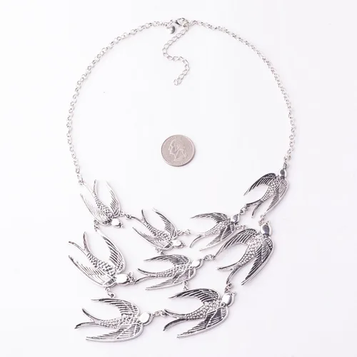 Miniatura 4 de Jane Stone collar de golondrina estilo antiguo, gargantilla con significado, joyas para mujer