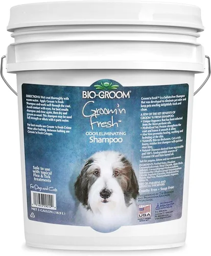 Miniatura 9 de Bio-Groom Groom'n Fresh - Champú para perros, eliminador de olores, suministros de baño para perros, lavado de cachorros, suministros de aseo