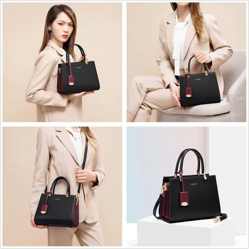 Miniatura 2 de Cnoles Bolsos de mano para mujer, de gran capacidad, bolso de hombro con asa para mujer