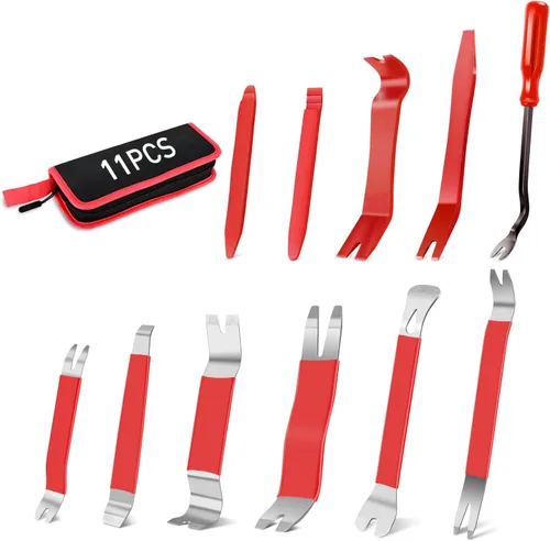 Miniatura 17 de GOOACC Kit de 5 piezas de herramientas de extracción de molduras de nylon para automóviles, kit de herramientas de extracción sin rayar para panel