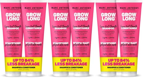 Miniatura 13 de Marc Anthony Set de champú y acondicionador voluminizador con aceite de coco y manteca de karité, cuidado del cabello nutritivo e hidratante