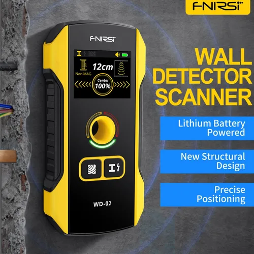 Miniatura 2 de Escáner de Pared Premium Detector de Vigas, Detector Electrónico de Vigas de Pared para Madera, Vigas de Metal, Cables de CA, Vigas, Tuberías